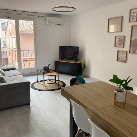 Superbe Appartement Climatise Avec Parking Prive Port Vendres Luaran gambar